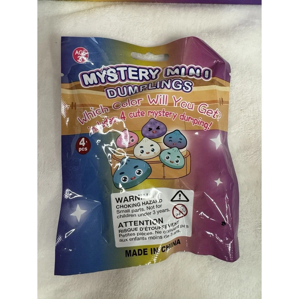 Mini Mystery Dumpling Limited Edition 4pc! Sparkle, Ombre & Glow!